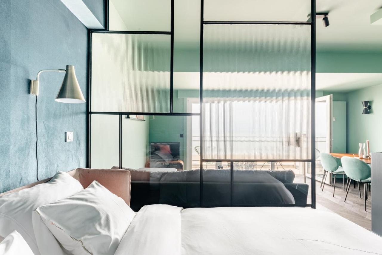 Luxueuze Suite Met Frontaal Zeezicht นอคเคอ-เฮสท์ ภายนอก รูปภาพ