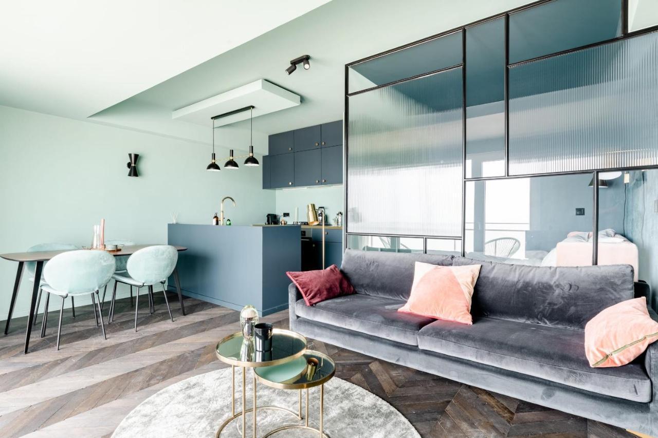 Luxueuze Suite Met Frontaal Zeezicht นอคเคอ-เฮสท์ ภายนอก รูปภาพ